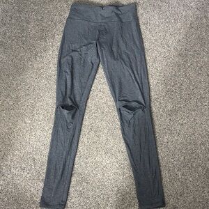 Victoria's Secret Gray High-Waist Leggings